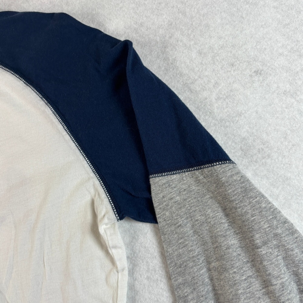 Universal Studios Harry Potter Ravenclaw Raglan Shirt XL White Navy/Grey - Picture 13 of 14